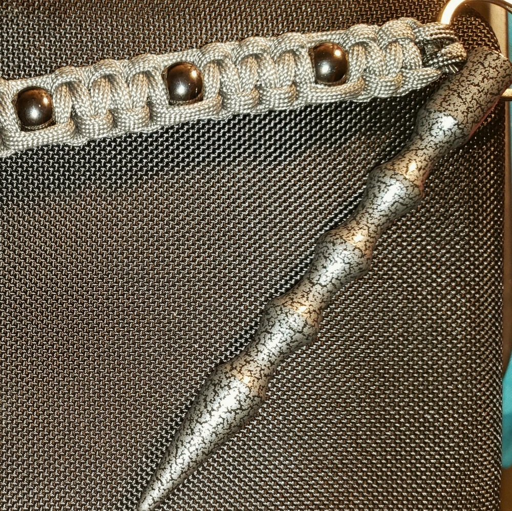 Self defense keychain and matching bracelet